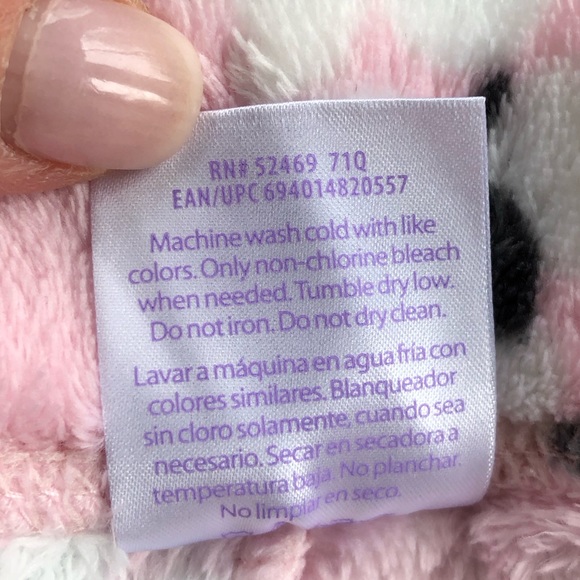 Count your sheep before you sleep! Warm & cute fleece pink pj’s with sheep - Picture 10 of 10